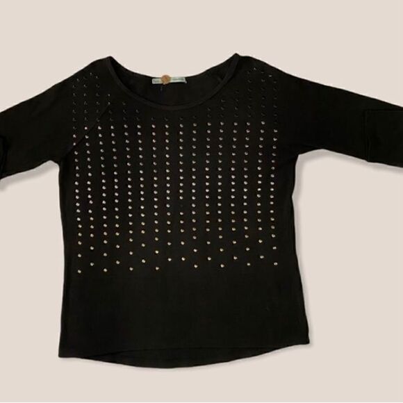 Maurice’s Three Quarter Sleeve Studded Knit Sweater - Picture 2 of 4